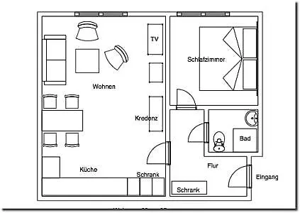 公寓 Haus Bielefeld 29 诺德奈
